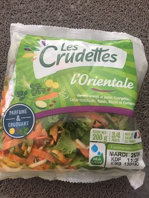 [3701035100068] LES CRUDETTES Oriental Salad 200 g