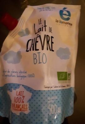 LAITERIE DE LA LÉMANCE Sterilized Goat Milk Organic 50 cl