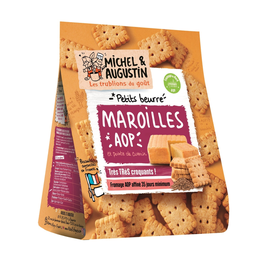 MICHEL ET AUGUSTIN Biscuits apéritifs petits beurre maroilles & pointe de cumin 100