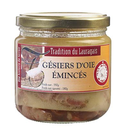 TRADITION DU LAURAGAIS Jar Goose Gizzards Confit 400g