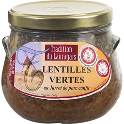 TRADITION DU LAURAGAIS Lentils with Pork Knuckle 780g