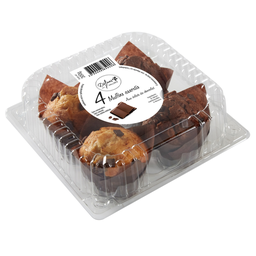 LES DÉLICES DES 7 VALLÉES Muffins de Baunilha com Pepitas de Chocolate 300 g