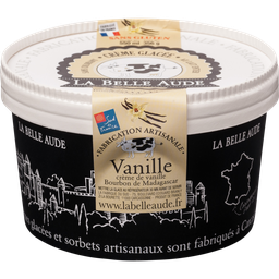 LA BELLE AUDE Gelado de baunilha Bourbon de Madagáscar 356 g