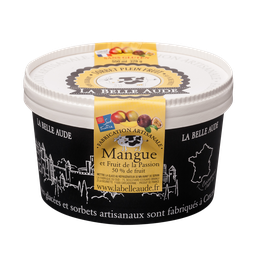 LA BELLE AUDE Sorvete de manga e maracujá 378 g