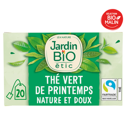 JARDIN BIO ETIC Thé vert BIO jardin BIO etic