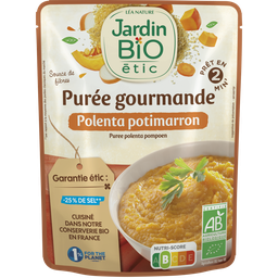 JARDIN BIO Puré de polenta e abóbora bio 250 g