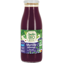 JARDIN BIO Sumo puro de mirtilo selvagem BIO 520 ml