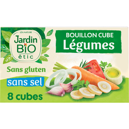 JARDIN BIO ETIC Bouillon légumes sans sel sans gluten Bio JARDIN BIO ETIC