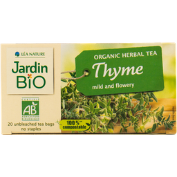 JARDIN BIO ETIC Infusión tomillo suave y floral 20 bolsitas 28 g