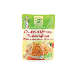 JARDIN BIO ETIC Cuscús de verduras, mijo y quinoa 220 g