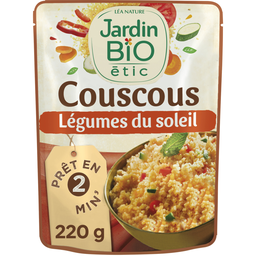 JARDIN BIO ETIC Cuscús con verduras del sol 220 g