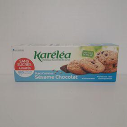 KARÉLÉA Maxi cookies sésame chocolat 150 g