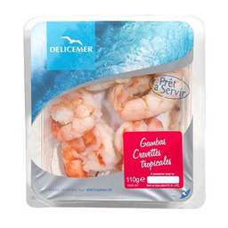 DELICEMER Crevette geant.tigree 110