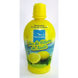 DELICEMER Jus de citron de Sicile le flacon de 125ml