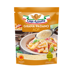 CASA AZZURRA Grana Padano ralado AOP leite cru de vaca 100 g