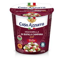 CASA AZZURRA Mozzarella di bufala campana 120 g