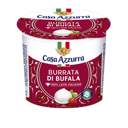 CASA AZZURRA Burrata di Bufala 27%mg 200 g