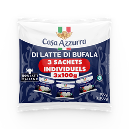 CASA AZZURRA Mozzarella di bufala 3x100g