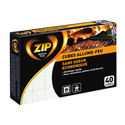 ZIP Pastillas de encendido sin olor 40 cubes