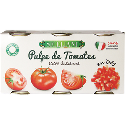 ITAL PASSION Siciliani Tomato Pulp 3 x 400 g