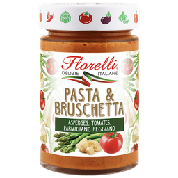 FLORELLI Sauce asperges tomates et parmesan 190 g