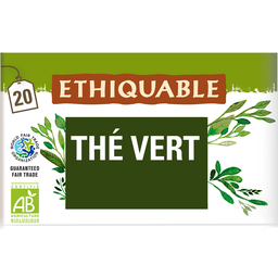 ETHIQUABLE Té verde Vietnam BIO 20 bolsitas 36 g