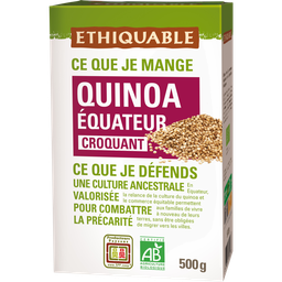 ETHIQUABLE Quinoa crujiente Ecuador BIO 500 g