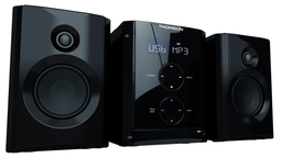 THOMSON Sistema micro áudio doméstico MIC100 20 W Preto
