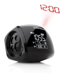 THOMSON Rádio Despertador Duplo Alarme Cp280 Preto