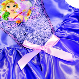 DISNEY Disfraz clásico lentejuelas Rapunzel PRINCESSES talla L
