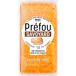 PASO Pain apéritif Préfou savoyard — la barquette de 300g