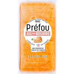 PASO Préfou pur beurre et ail, 300g