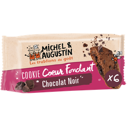 MICHEL ET AUGUSTIN Cookies corazón fundente chocolate 180 g