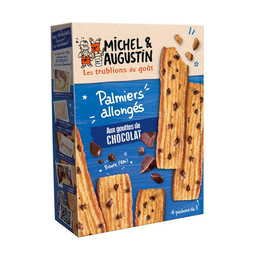 MICHEL ET AUGUSTIN Palmeras alargadas con gotas de chocolate 120 g