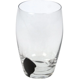 LUMINARC Vaso negro Drip, el lote de 4 vasos