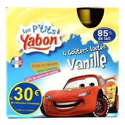 YABON ptit gourde Vanille4X85g