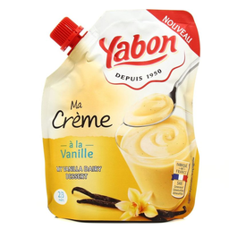YABON crème vanille poche 350g