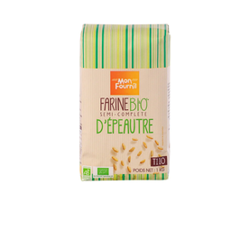 MON FOURNIL Farinha de espelta semi-integral BIO 1 kg