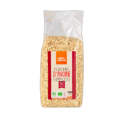 MON FOURNIL Flocos de aveia bio integrais sem glúten 500 g