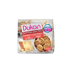 DUKAN Mini bolachas amanteigadas de parmesão e sementes de farelo de aveia 100 g