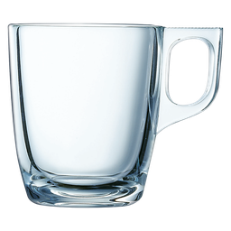 LUMINARC Taza Transparente de Vidrio Nuevo 9 cl