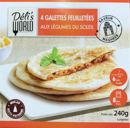 DELI'S Galette Rellena de Verduras del Sol 240 g