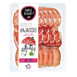 FRAIS DEVANT Assortiment de charcuterie d'Ajaccio 120g