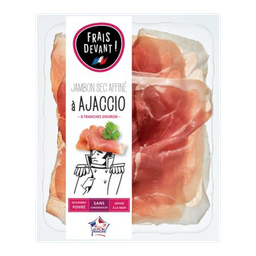 FRAIS DEVANT Jambon sec affiné d'Ajaccio FRAIS DEVANT, 90g