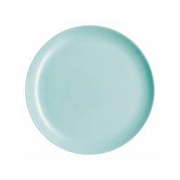 LUMINARC Plato Llano Diwali Turquesa Vidrio 25cm