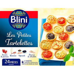 BLINI 24X petites tartelettes 300g