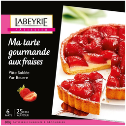 LABEYRIE Ma Tarte Gourmande Fraises 600 g