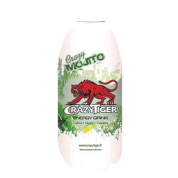 CRAZY TIGER mojito energy drink pet 1l
