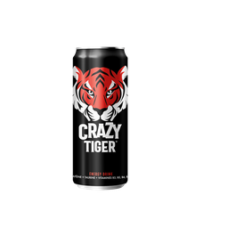 CRAZY TIGER Boisson Énergisante CRAZY TIGER