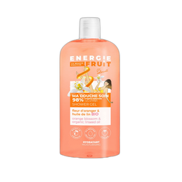 ENERGIE FRUIT Gel douche à la fleur d'oranger pour peaux sèches 500ml